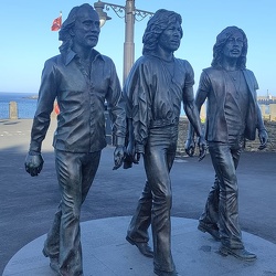 Bee Gees Statue, Isle of Man