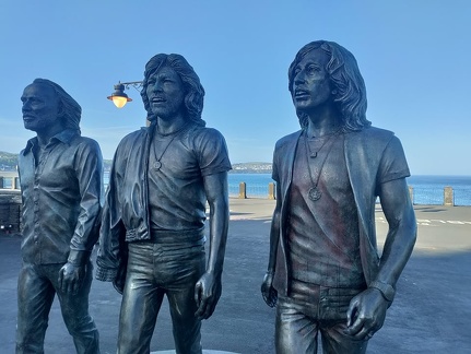 The Bee Gees statue